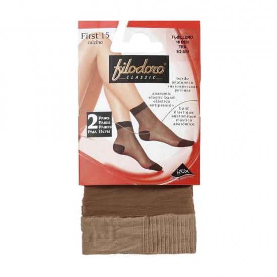 Ankle Highs 15den Set Of 2 Pairs First 15 Filodoro Ankle Highs 15den Set Of 2 Pairs First 15 Filodoro
