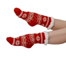 Women's Patterned Socks With Anti-slip Outsole Gladys