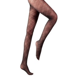 Tights With Check Design Ider