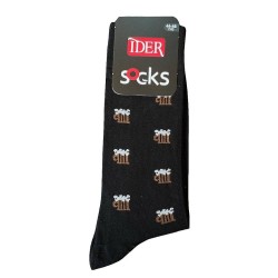 Unisex' Cotton Socks With Beers Pattern Ider