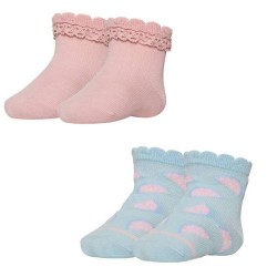 Baby Patterned Socks Set Of 2 Pairs Ysabel Mora 52239