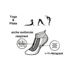 Unisex Cotton Socks Yoga & Pilates Ysabel Mora